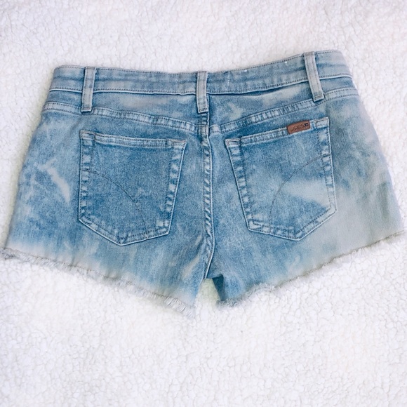Joe's Jeans Shorts Joes Jeans Cut Off Frayed Hem Denim Jean Shorts